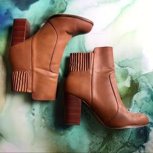Zara Trafaluc Leather Boots